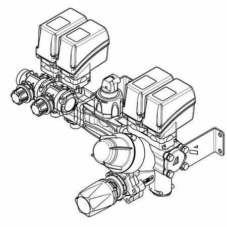 Arag control unit with flowmeter and 2 section valves 881B14252J