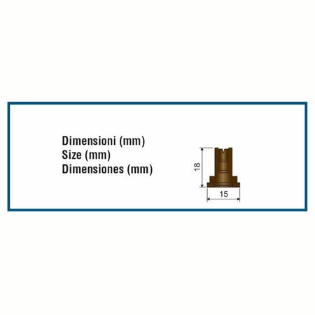 GREY Fan low drift nozzles CFA
