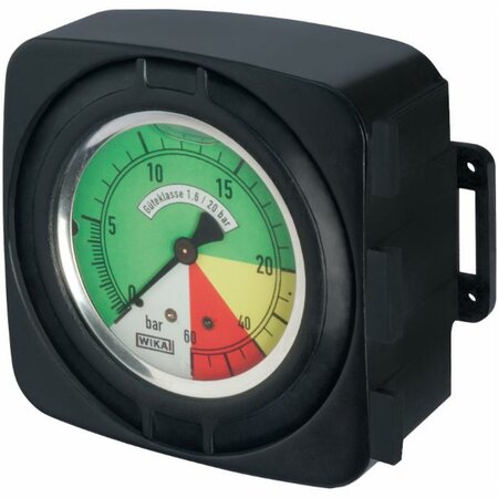 Pressure gauge kit for control boxes