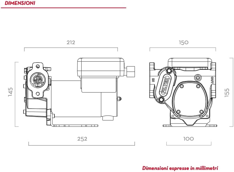 PIUSI BATTERY KIT PANTHER 12V