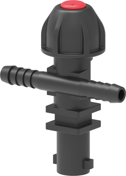 Double1/2" barbed hosetail nozzle holder