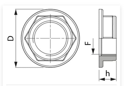 Arag Back nut 2”