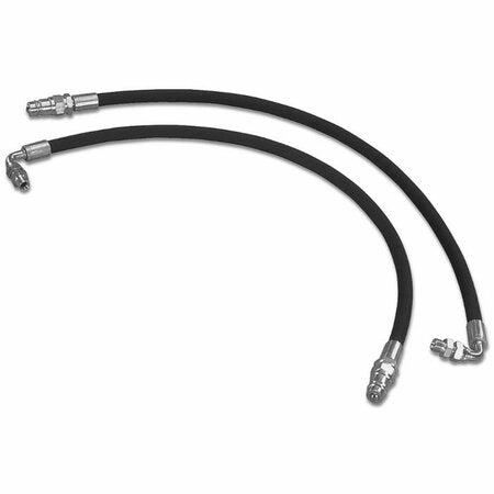Crimping hoses kit for 3° hydraulic top link with check valve