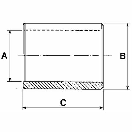 LOWER LINK BUSH CAT1&2 28.4 X 22.4 L.45