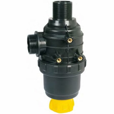 SUCTION FILTER WITH VALVE 1"1/4