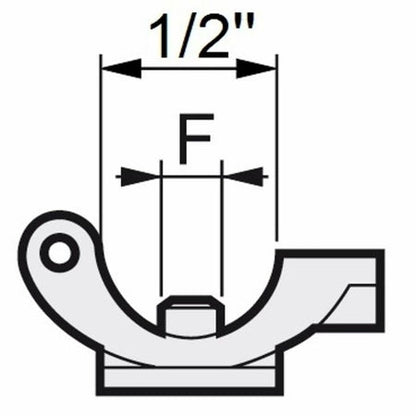 3-WAY SPRAYER NOZZLE HINGED TYPE 10MM