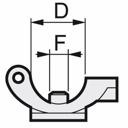 Single Non Drip Nozzle Body 1/2