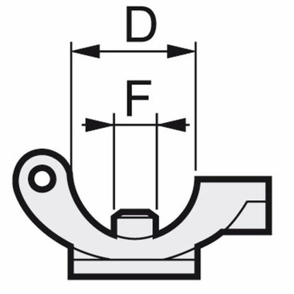 Single Non Drip Nozzle Body 1/2