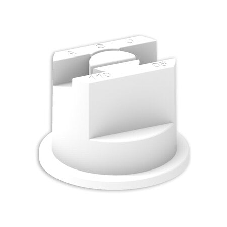 WHITE  FLAT NOZZLE 110°