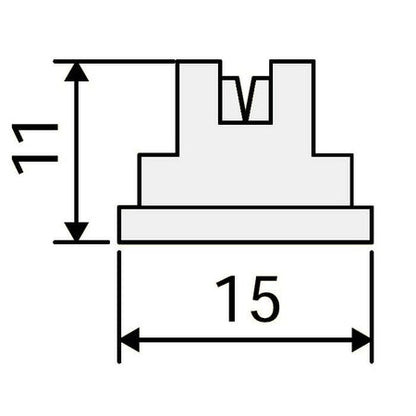 YELLOW FLAT NOZZLE 110°