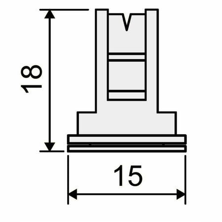 BROWN Fan low drift nozzles CFA