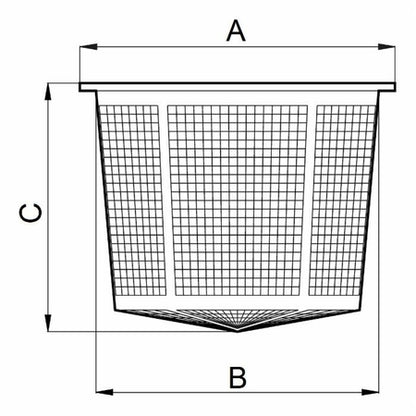 ARAG BASKET FILTER 188MM X 120MM